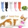 Cat Chewing Toy Rusty Sound Cute Expression Thumb Toy Cat Toy Pet Bite Resistant Plush Toy Cat Toy Cat Supplies In Stock