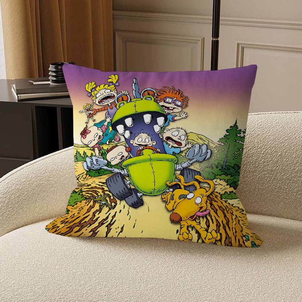 Cartoon Funny R-Rugrats pillow cover sofa cushion cover home room decoration children gift