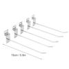 50 PCS Iron Slat Wall Hook Single Wire Design Slat Wall Hanging Hook  Retail Display