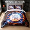 Дизайн Chelsea FC Постельное белье Комплект 1 пододеяльник + 2 наволочки Мягкое дышащее домашнее постельное белье