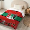 Nec Nijmegen Print Flannel Blanket, High quality Comfortable for All Seasons, Home Decor, Warmth and Comfort, Perfect for Christmas Gifts