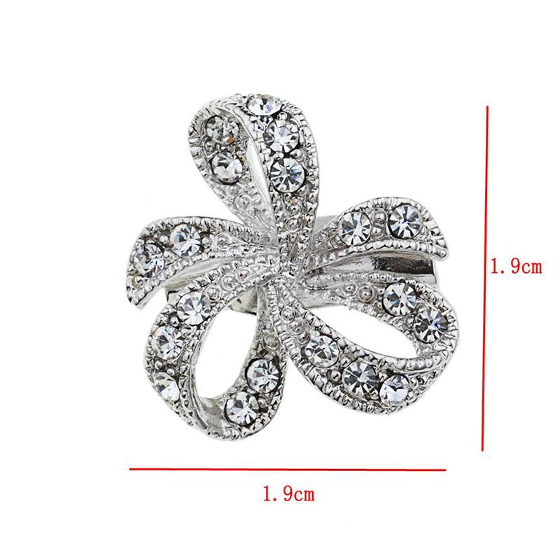 1PC Brooch Women Brooch Pin Rhinestone Crystal Wedding Elegant Fashion Accessories