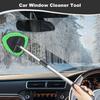 Средство для мытья окон автомобиля, инструмент для мытья лобового стекла с длинной ручкой, не царапающий, универсальный