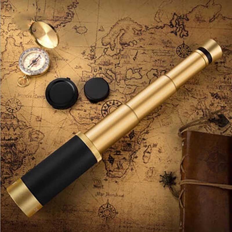 Bingyi 25x50 Vintage Pirate Monocular Telescope