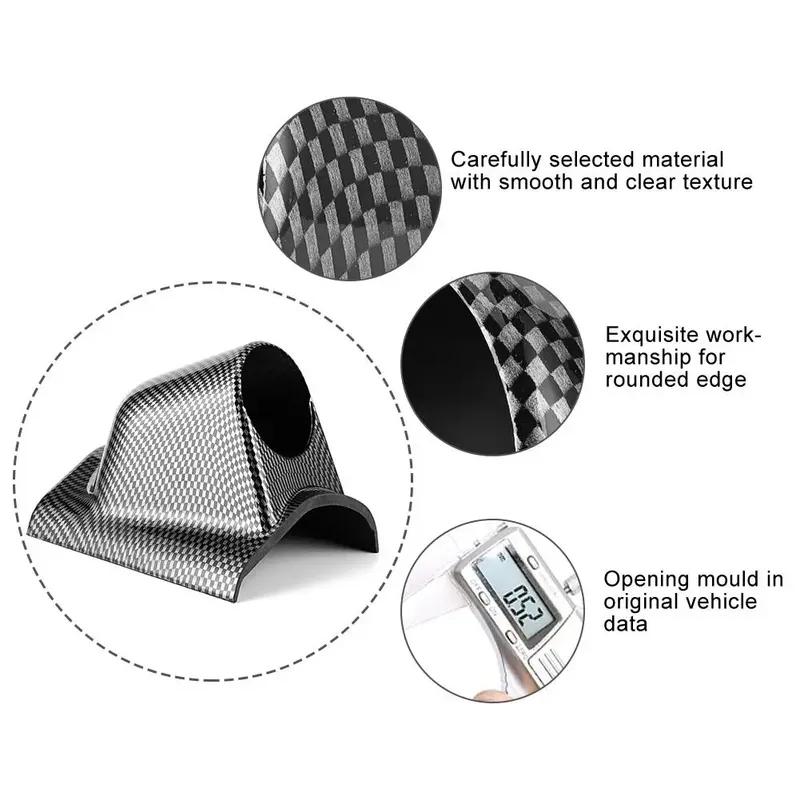 Black Single/Double /Triple Left/Right Hand Drive Car Meters Holder 60mm A-Pillar Gauge Pod 2" 52mm Car Gauge Pod Universal