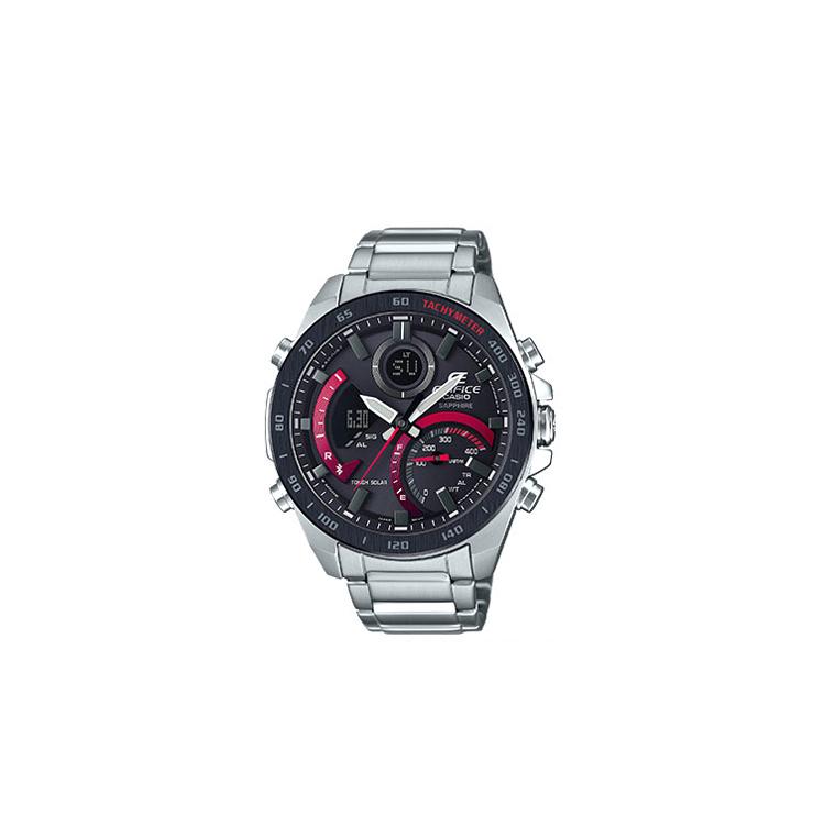 Casio Мужские часы EDIFICE Черные ECB-900YDB-1APR