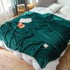 Blanket Thickened Coral Fleece Blanket Nap Quilt Flannel Sheets Office Lunch Break Air Conditioner Milk Velvet Quilt Keep Warm