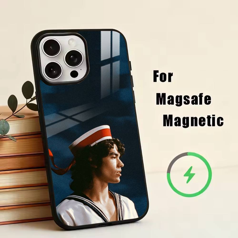Чехол для телефона Conan Gray Wishbone для iPhone 17, 16, 15, 14, 13, 12, 11 Plus, Pro, Магнитный, Для Magsafe, Беспроводная зарядка