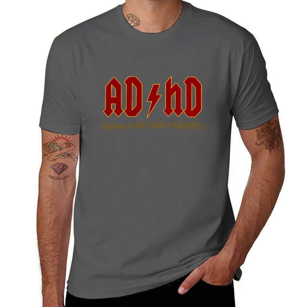 ADHD TShirt Christmas Casual Tee Shirt