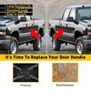 2x Front Left Right Exterior Door Handle For 2004-2006 Chevrolet Silverado 1500