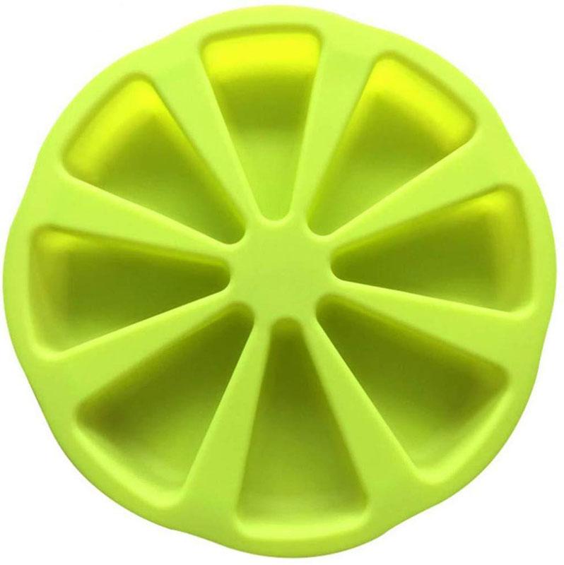 Силиконовая 8 треугольная полость, порционная форма для торта, ломтик теста, форма для пиццы, полезная