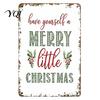 Seasonal Entryway Wall Accents Christmas Wood Sign, Vintage Santa's Sleigh Parking Only 2D Country Style Home Decoration Rustic Farmhouse Wooden