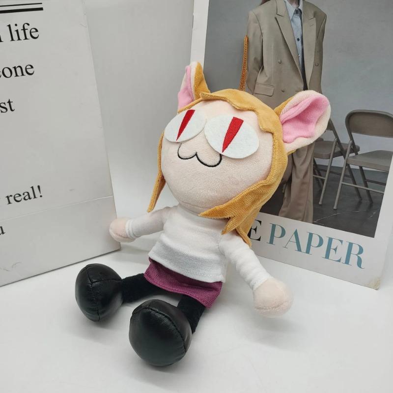 Новая игра FNF Neco Arc плюшевая игрушка мультяшная плюшевая кукла мягкая игрушка подарок на Рождество и день рождения для детей