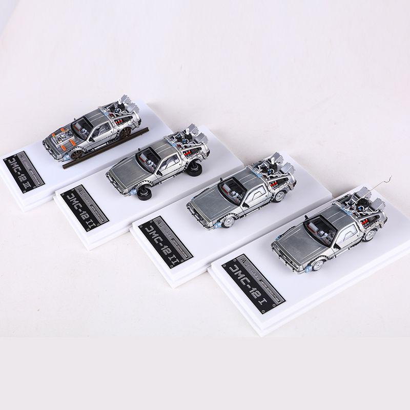 1:64 Назад в будущее DeLorean DMC-12 Модель автомобиля из сплава