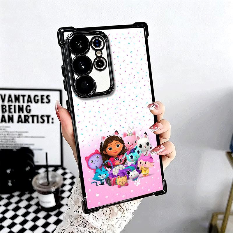 G-Gabbys Dollhouse Мультяшный Чехол для Телефона с Покрытием для Samsung Galaxy S24 S25 FE S26 Edge S23 Ultra S22 S21 Plus S20 Противоударный Airaba
