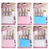 8-Piece Stainless Steel Piping Tips & 6-Head Converter with Piping Bag - Cake Baking Tools Set