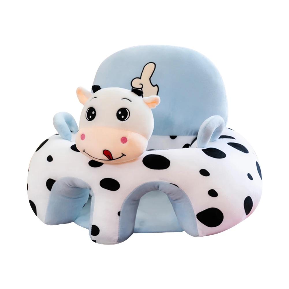 Baby Sofa Support Seat Cover Cartoon Learning To Sit Comfortable Cushion Sofa Kids Children Baby Portable Seat Without Cotton