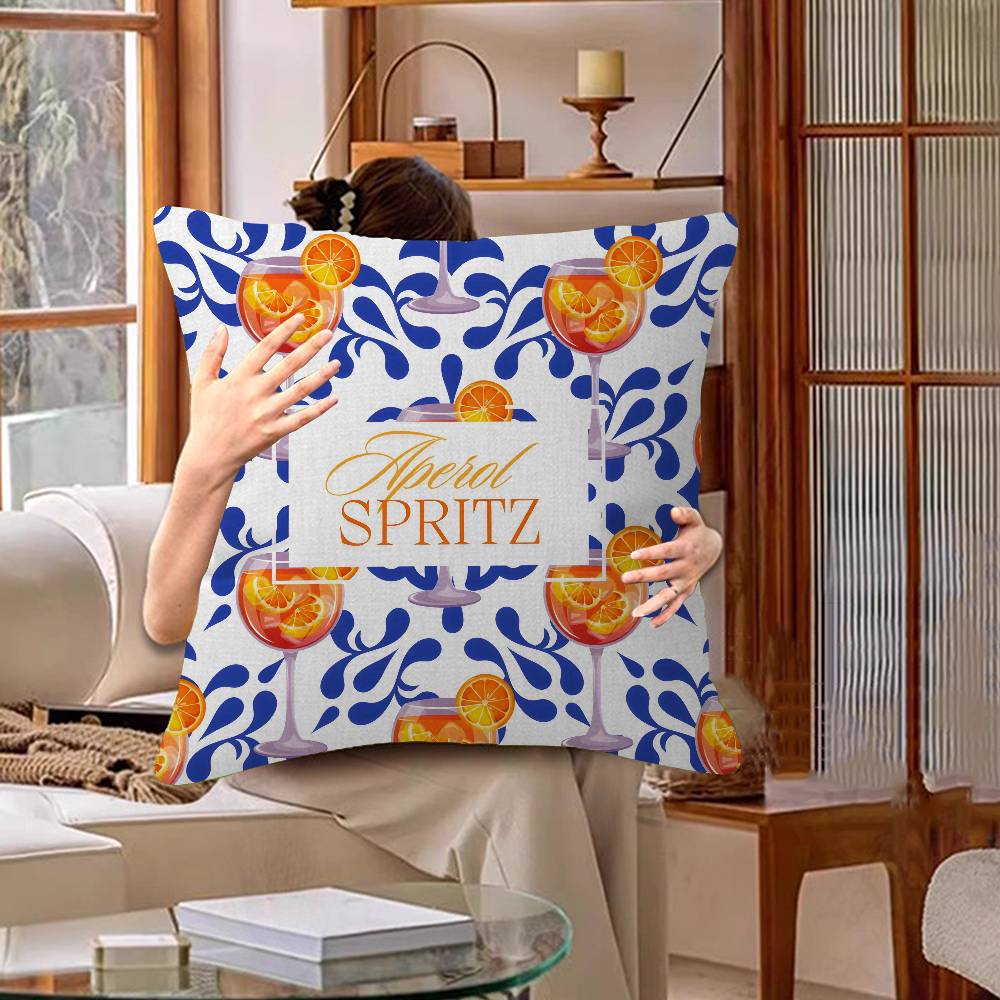 Aperols Spritz Фланелевая Наволочка 'Счастливый Дракон' Чехол на Подушку Дивана Декор Комнаты Подарок Ребенку