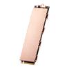 Медный радиатор M.2 386,4 Вт/(мк) Медный кулер SSD 2280 для SSD M.2 NVMe 2280