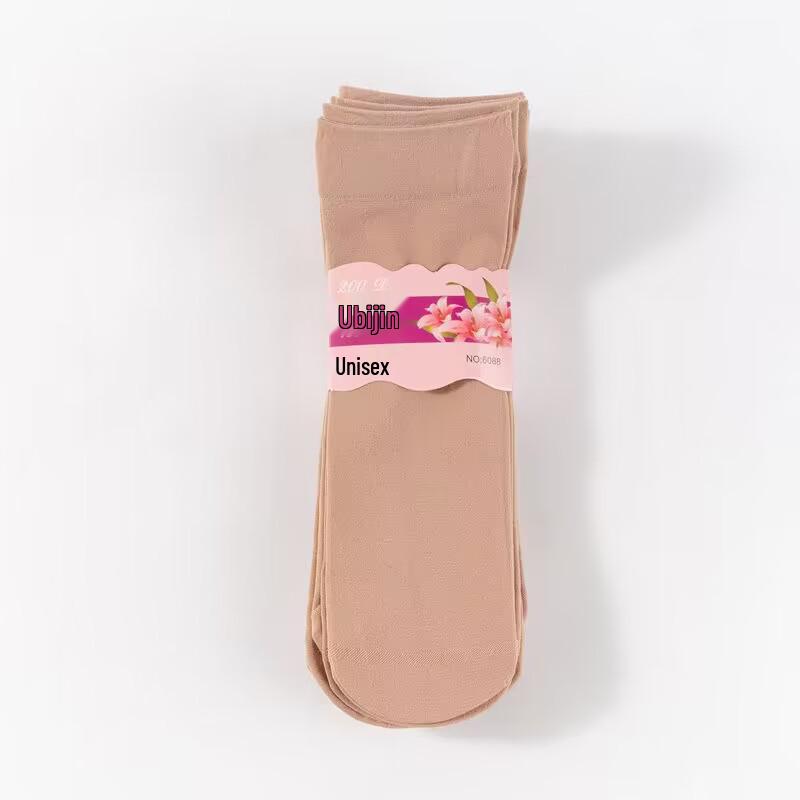 Плотные широкогорлые бархатные сетчатые женские чулки и мужские однотонные носки до середины икры