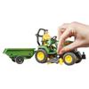 Bruder John Deere Lawn Mower BR62104 (with Figure)
