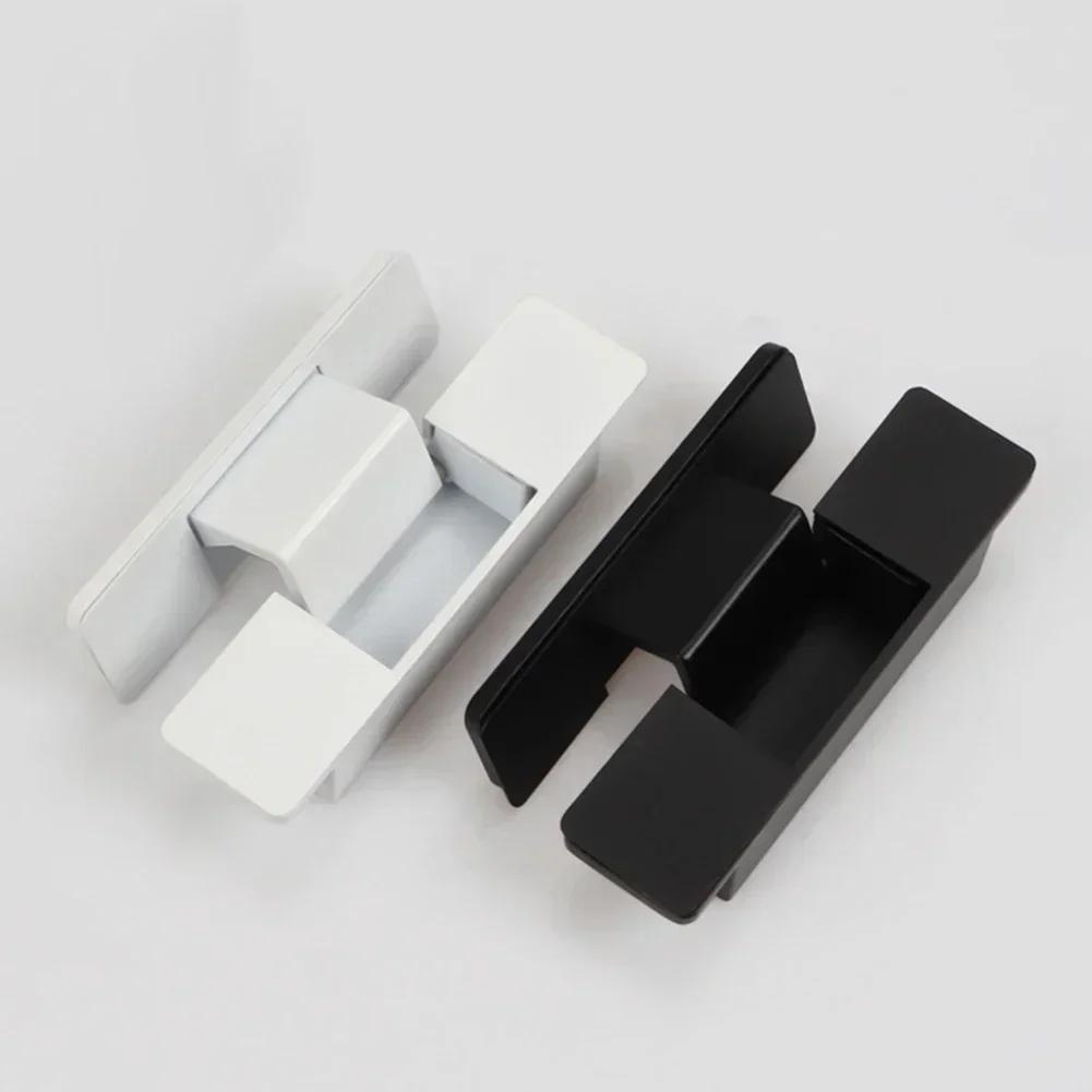 Невидимая дверная петля Регулируемый дверной соединитель Сверхпрочные дверные петли Алюминиевый сплав Мебель Книжный шкаф Окно Шкаф Фурнитура