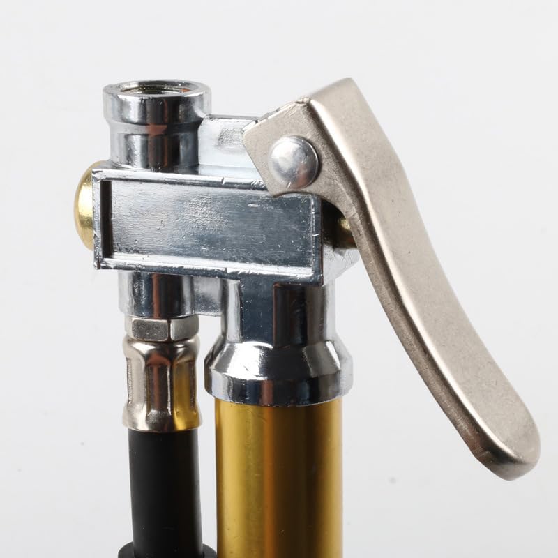 High-Precision Tire Pressure Gauge, Compressor, Plug-in Type (Pont du Monde) (US Standard)