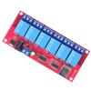 6 Channel USB Relay Module Modes Adjustable HID Drive Free USB Relay Board for Home Farm 24V