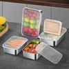 3Pcs Bacon Cheese Container Airtight Deli Meat Storage Box with Lids