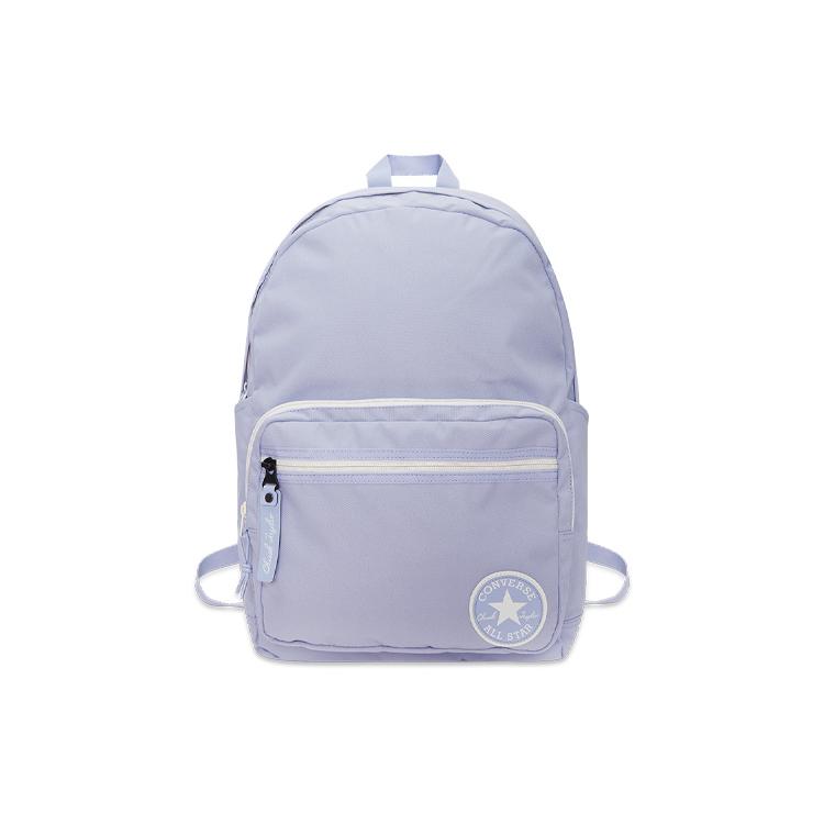 New Converse Polyester Backpack Regular Unisex Light Blue Purple 10023004-A04