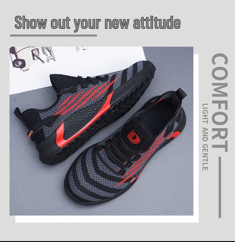 Breathable Steel Toe Safety Shoes - Anti-Smash, Anti-Puncture, Soft Sole, Comfortable Work Shoes for Men