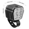 LED Bike Front Light Bicycle Light USB Charging with Horn Cycling Safety Flashlight 2 In 1 7 Light Modes Cycling Accessories