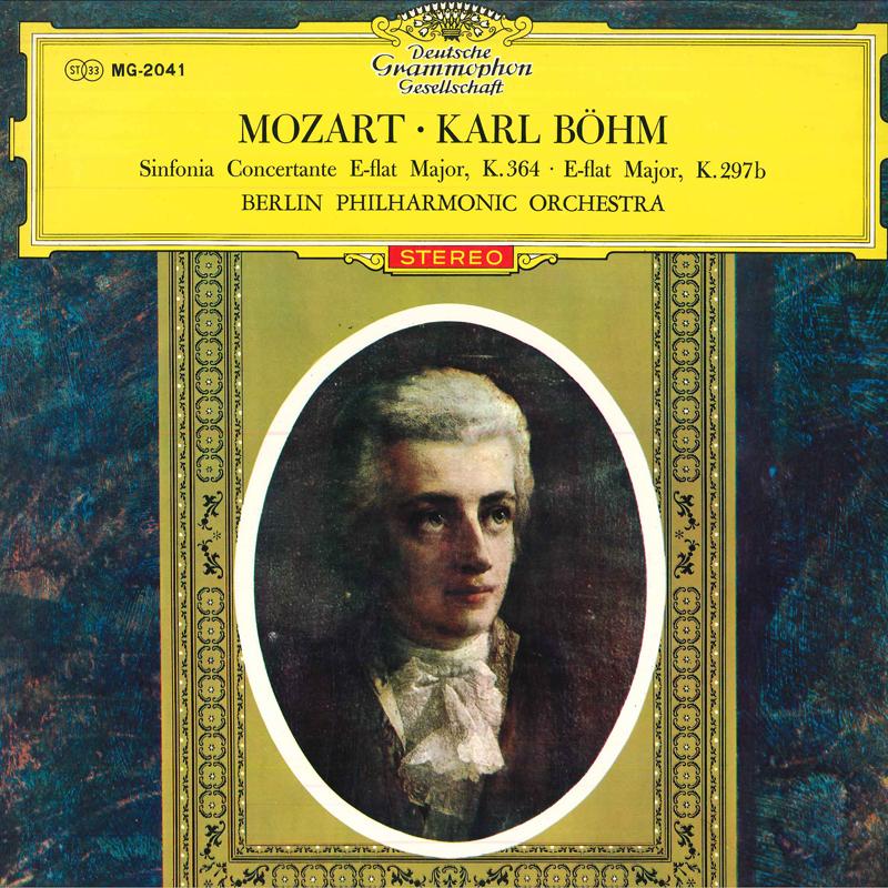 Виниловая пластинка KARL BOHM БЕРЛИНСКИЙ ФИЛГАРМОНИЧЕСКИЙ ОРКЕСТР Моцарт Симфония-концерт Ми-бемоль мажор MG2041 DEUTSCHE GRAMMO 1975 Япония Obi Классика Б/у