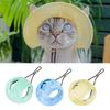 Cat Bucket Hat Dog Cat Summer Beach Hat With Ear Holes Soft Visor Headdress For Small Puppy Kitten Outdoor Sport Walking Park