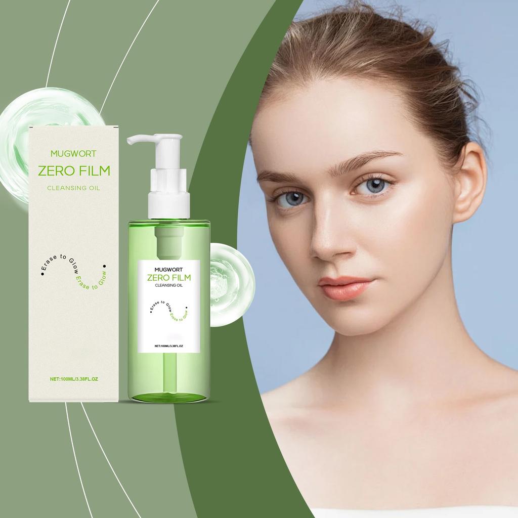 Очищающее масло для глубокого очищения, нежирное очищающее масло для лица, тающее от черных точек, ежедневное снятие макияжа 100 мл