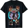 РАСПРОДАЖА Новая футболка группы Slayer Хлопковая черная футболка Унисекс футболка