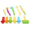 11 Pcs DIY Children Color Dough Clay Tool Plasticene Mould Mold Toys