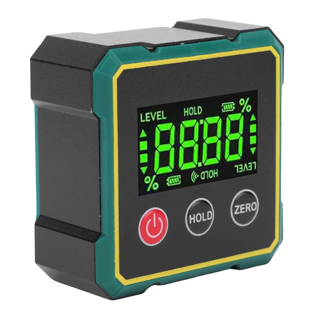 Цифровой угломер с магнитной базой, преобразование угла наклона, электронный инструмент для поиска угла с фиксацией данных