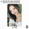 ITZY 6th Mini Album Cheshire Makestar Lucky Draw Photocard 2 Versions KPOP K-POP