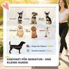 Dog Stroller Dog Buggy Foldable Cat Stroller up to 10kg with Rain Cover, Reflective Strips, Storage Basket, 77x44x102cm, Blue