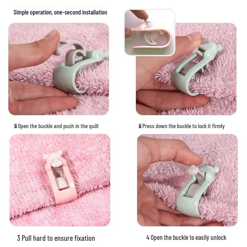 New User Discount: Needle-Free Invisible Anti-Slip Quilt Fixer Clips