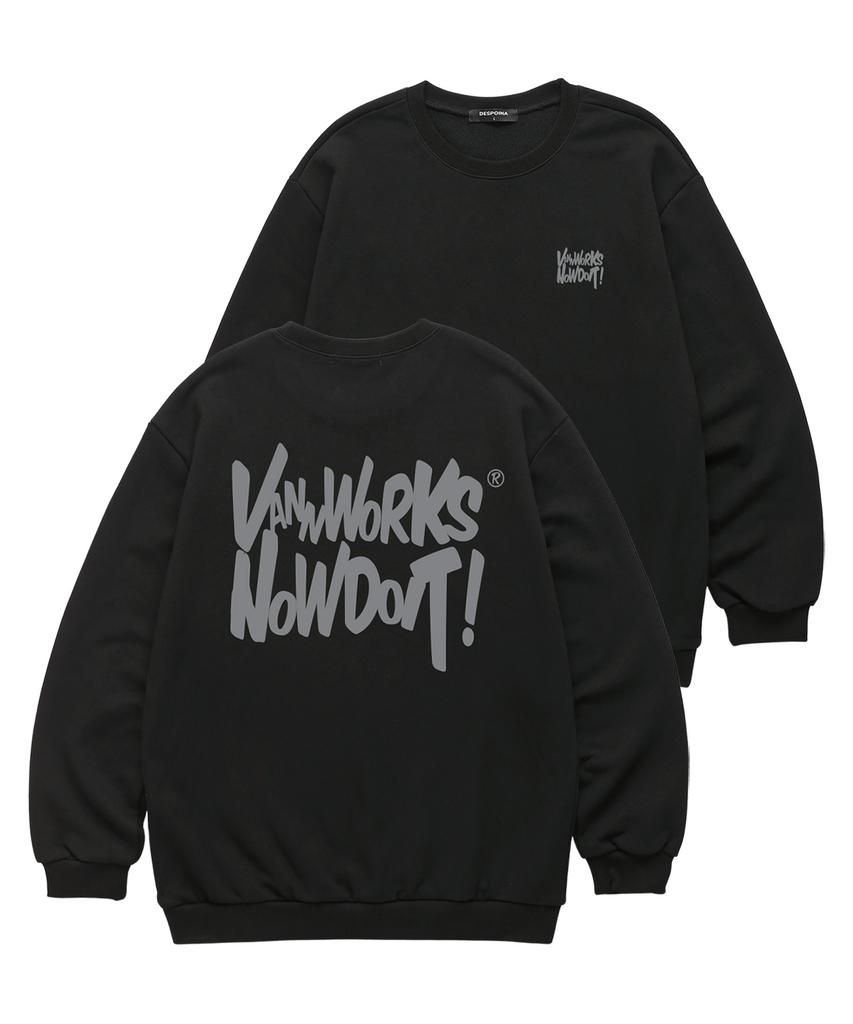 VANNWORKS Now Doit Sweatshirt (Vls0083) Black (Type A)