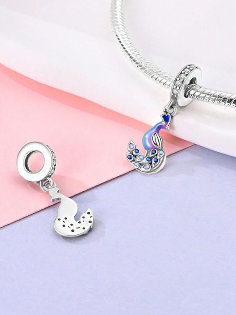 Шармы Плата Животные Слоны И Зебры Бусины Медь Покрытая Подходят Шармы Медь Оригинальный Браслет Для Изготовления Украшений Diy Шарм