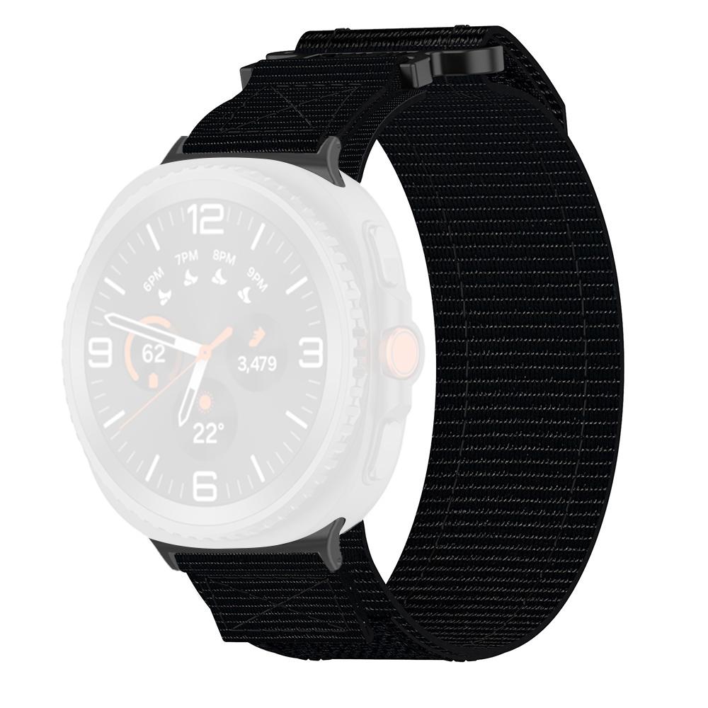 Watch Band for Samsung Galaxy Watch8 Classic 46mm/Watch8 44mm/40mm Nylon Magic Tape Strap