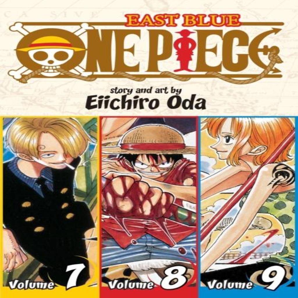One Piece Omnibus Edition Vol. 3 by Eiichiro Oda Paperback Book 9781421536279