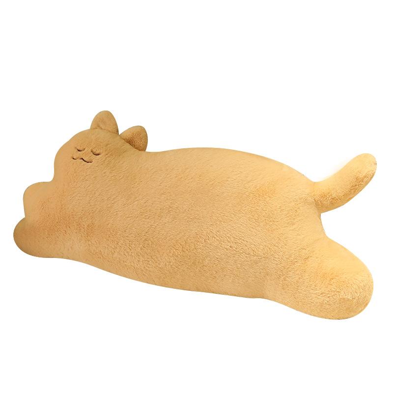 Милая кошка, декоративная подушка, плюшевая игрушка, кукла-кошка, детская кровать, кукла для сна, успокаивающая кукла