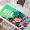 Коврик для мыши Apex Legends Разные размеры Большой квадратный Компьютерный Офисный Игровой Настольные коврики Резиновые Противоскользящие Коврики для мыши