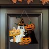 Halloween Ghost Wooden Sign For Spooky Home Decor Crafted From Durable Poplar Wood