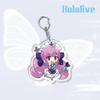 Аниме игры Hololive акриловый брелок металлическое кольцо автомобильная сумка украшение для ключей аксессуар подарок аниме подарки кулон