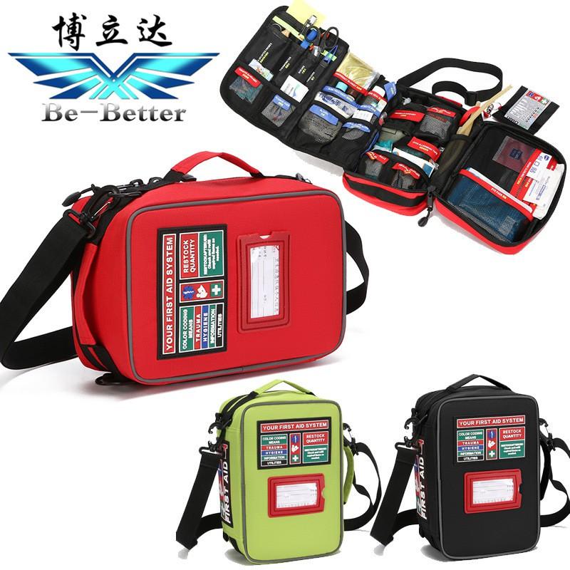 Waterproof Medical Waist Pack First Aid Bag Hiking Camping Travel Outdoor Emergency Kit